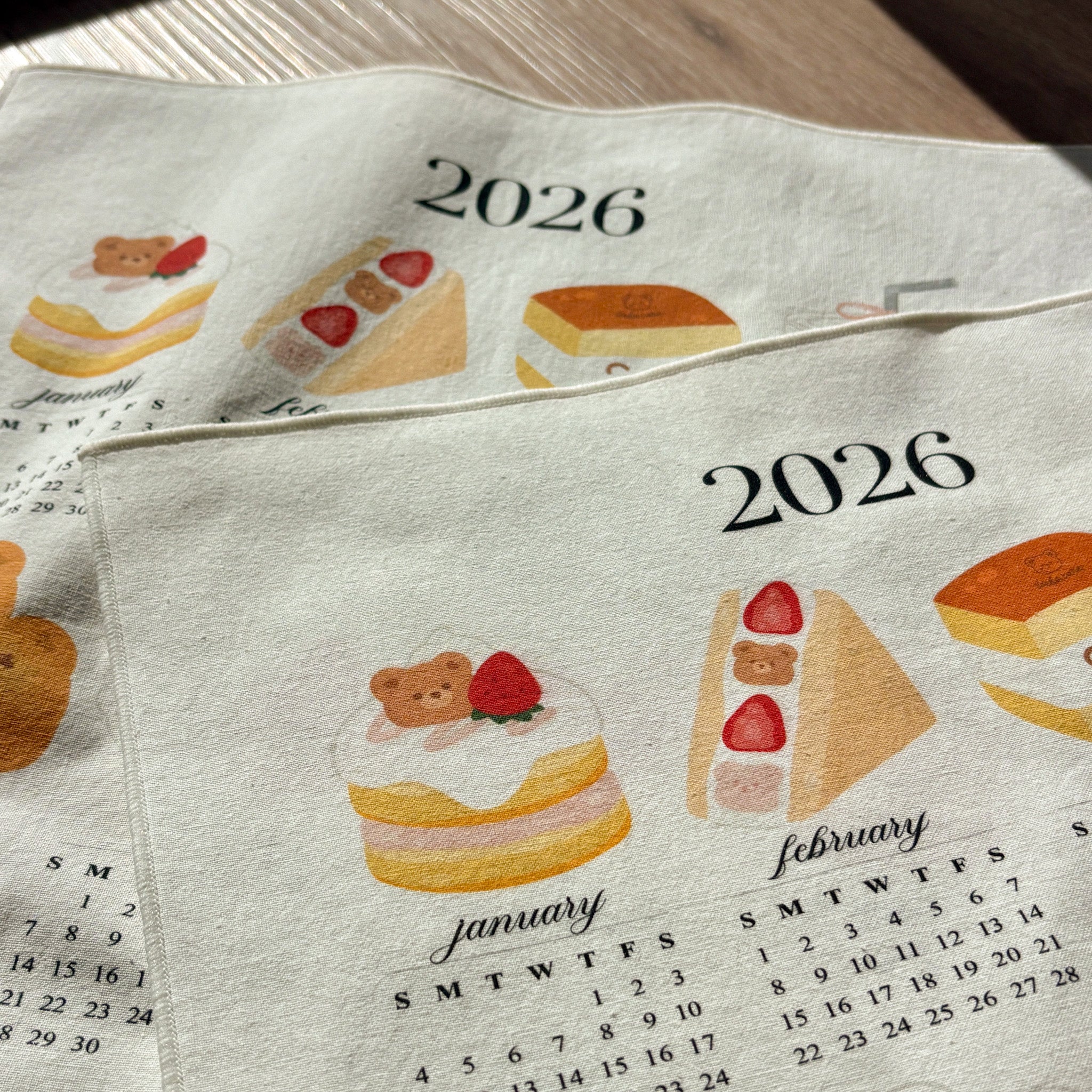 ahn.studio fabric 2026 calendar – Ahn Studio