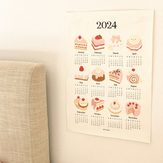 ahn.studio 2024 fabric calendar