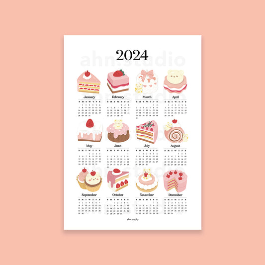 ahn.studio 2024 digital calendar