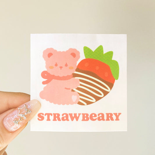 strawbeary sticker