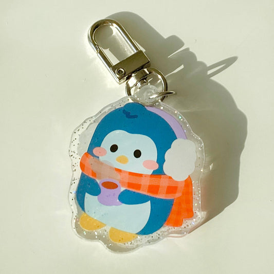 penguin pal keychain