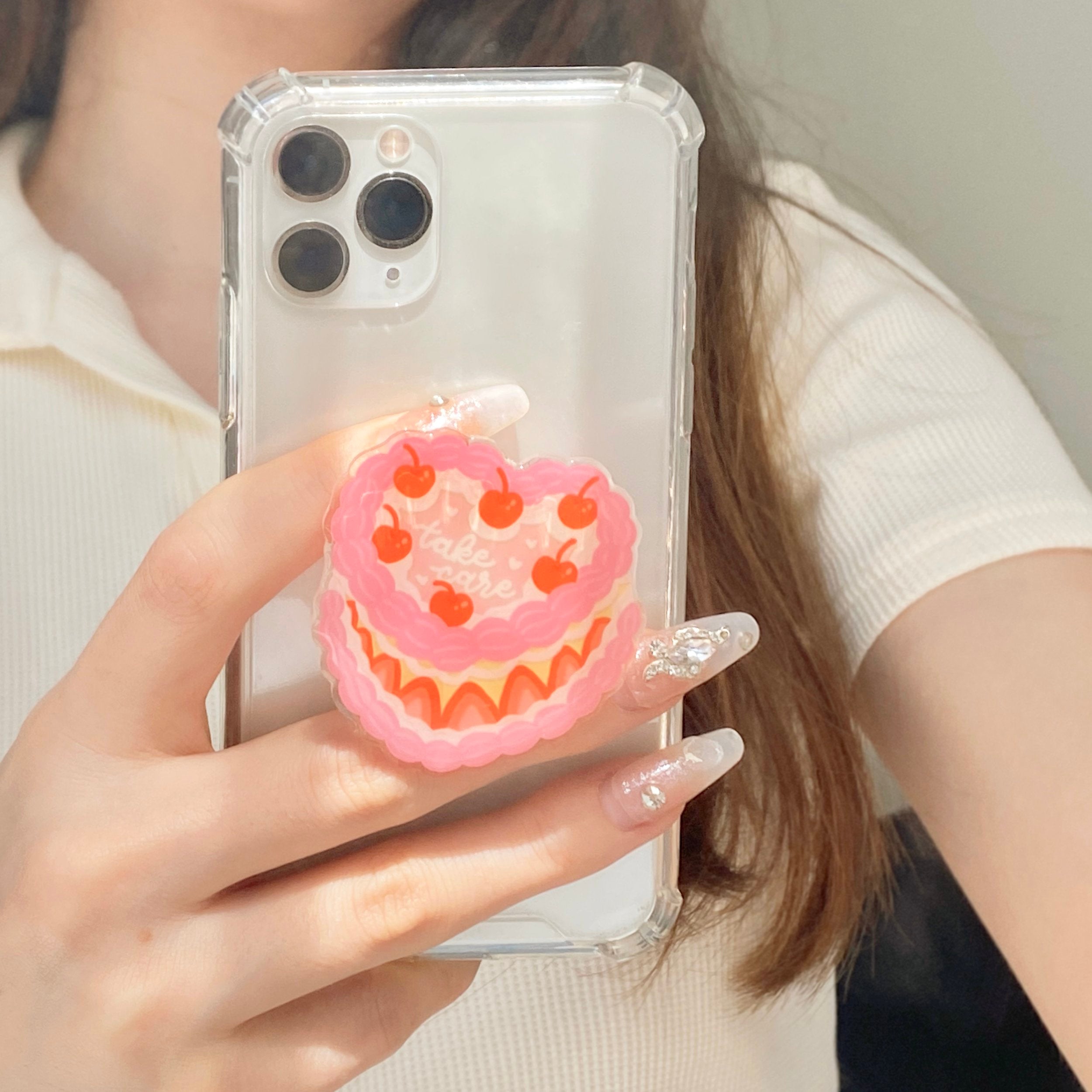 take care cake phone grip – Ahn Studio